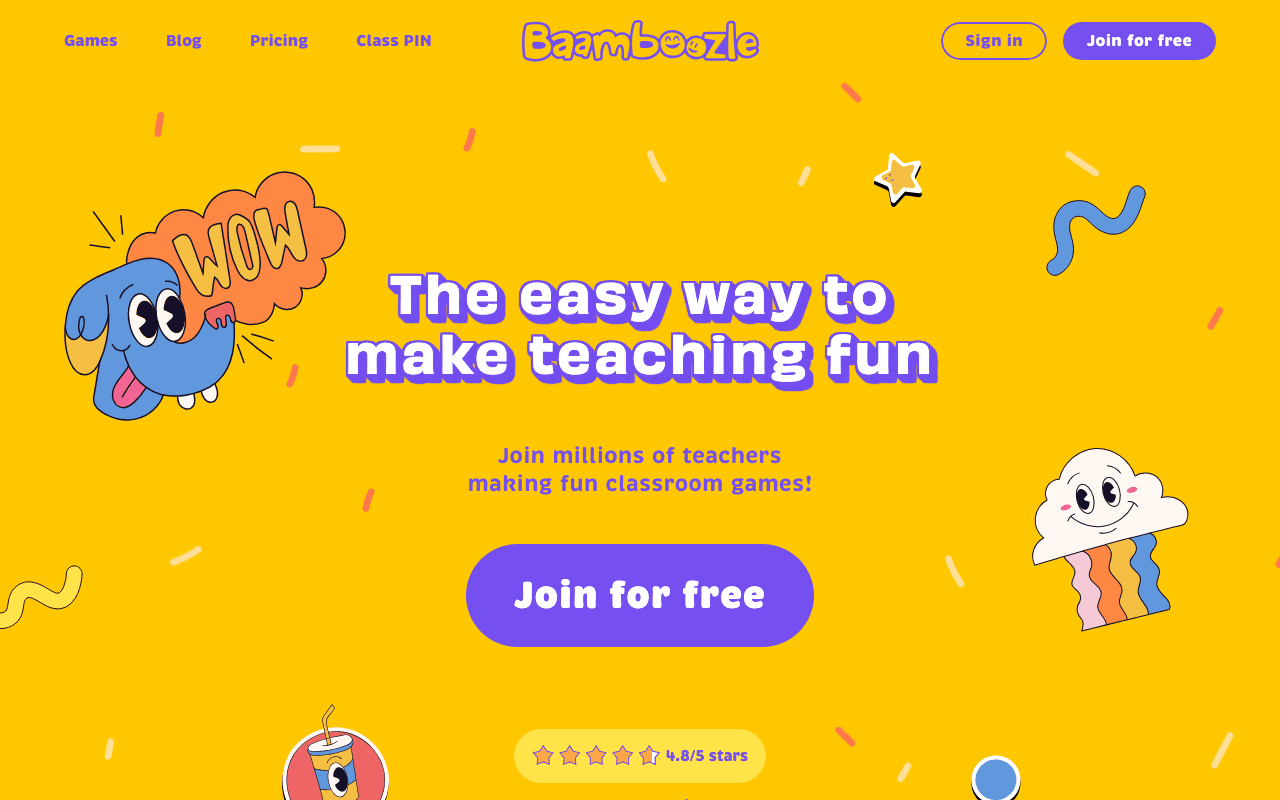 Baamboozle – Screenshot 1