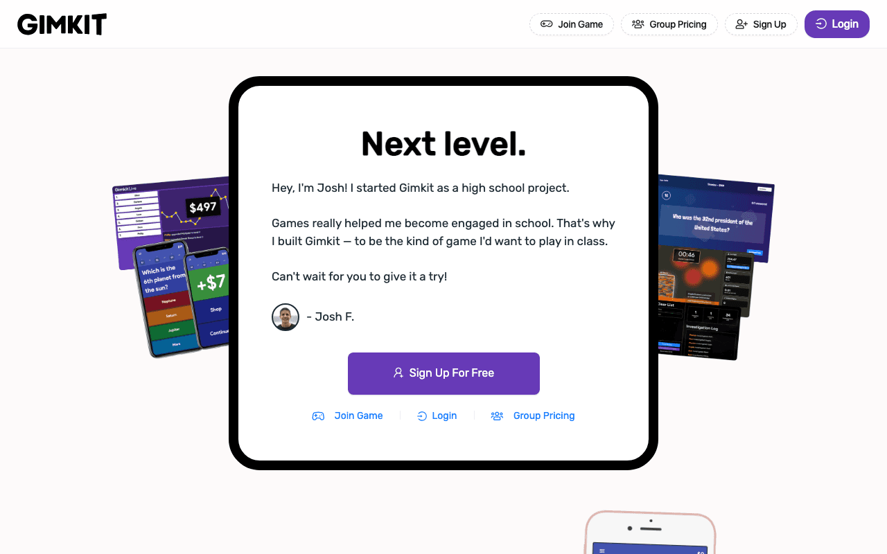 Gimkit – Screenshot 1