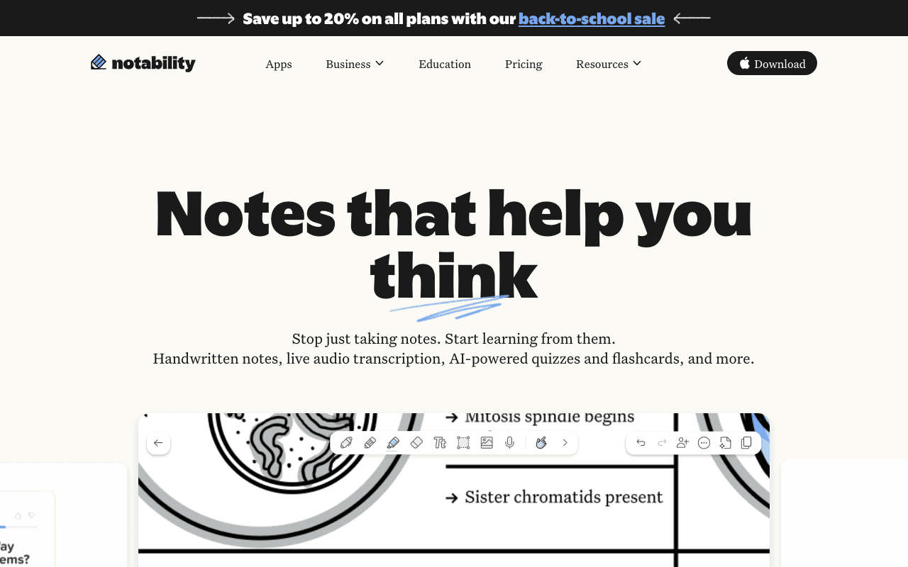 Notability – Screenshot 1