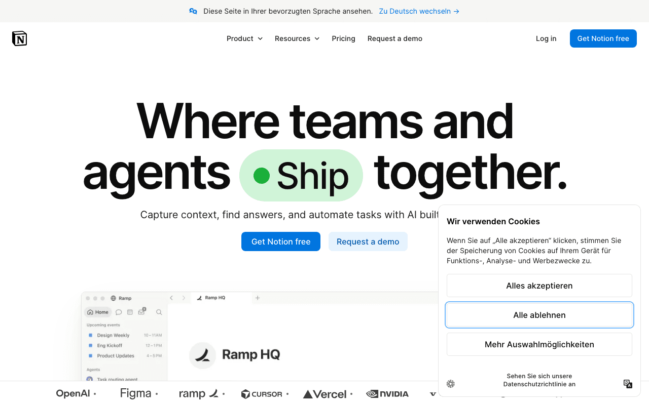 Notion – Screenshot 1