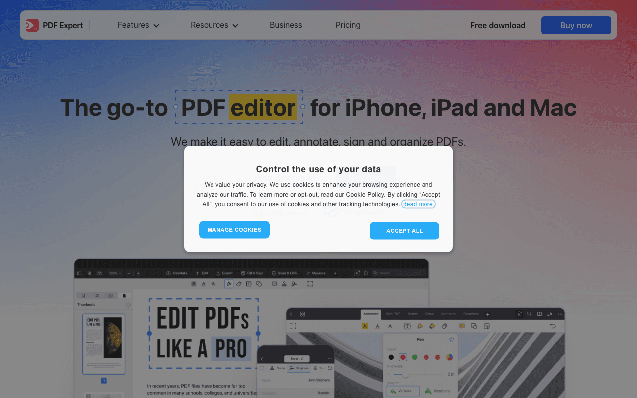 PDF Expert – Screenshot 1