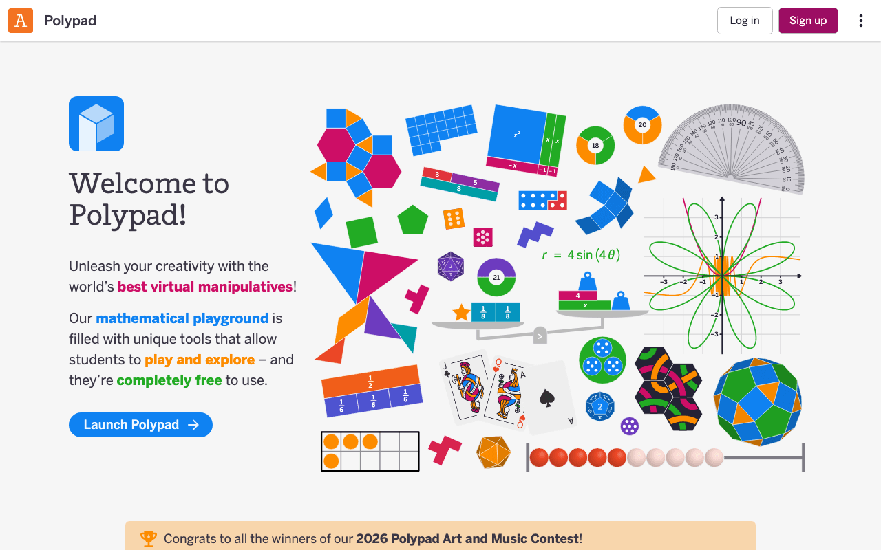 Polypad (Mathigon) – Screenshot 1