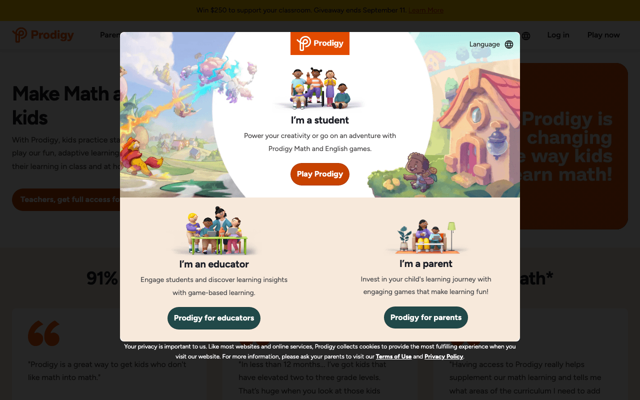 Prodigy Math – Screenshot 1