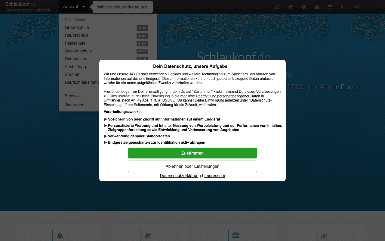 Schlaukopf – Screenshot 1