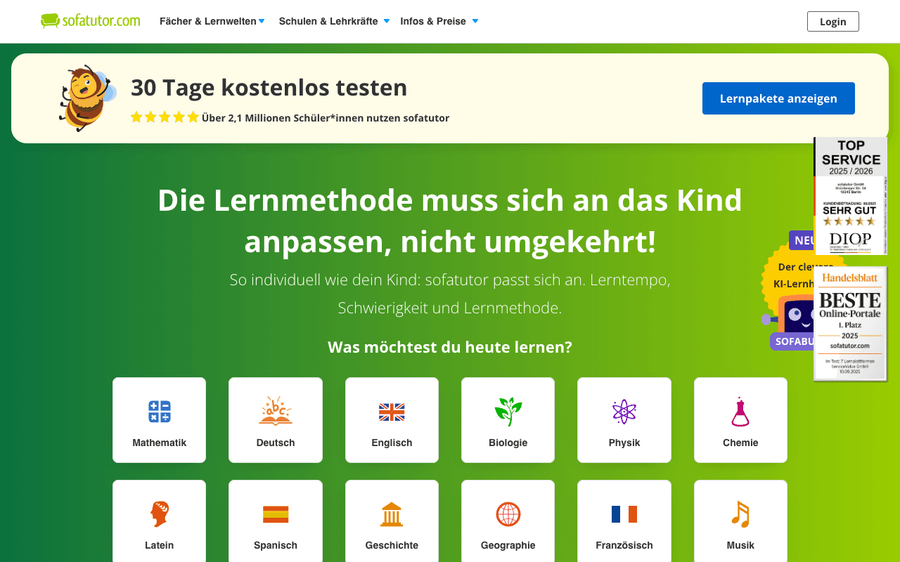 Sofatutor – Screenshot 1