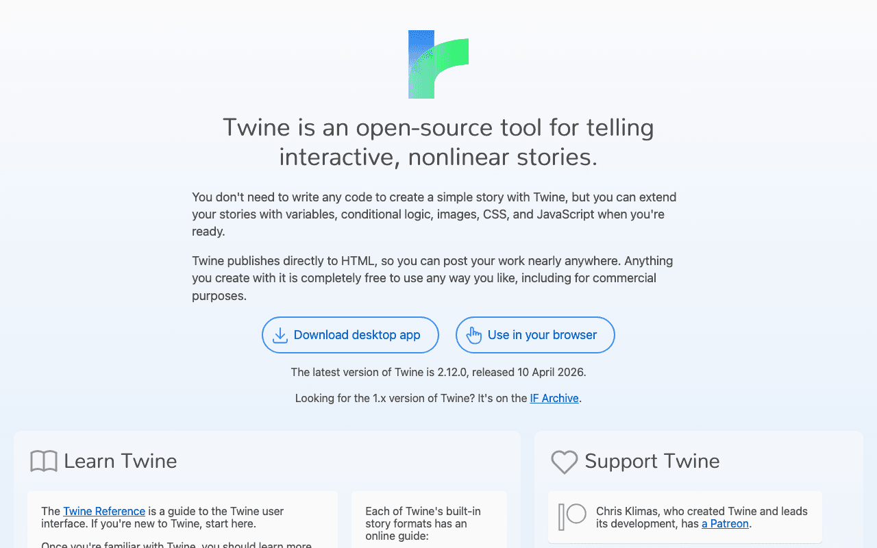 Twine – Screenshot 1